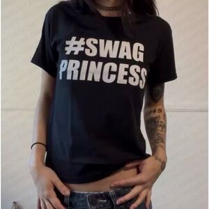 Black/White Swag Graphic Tee